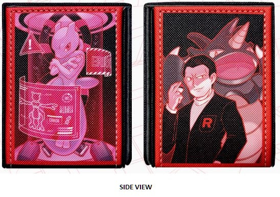 PU Team Rocket Deck box for Pokemon Lorcana MTG Duel Master Vanguard One Piece Union Arena Digimon Sorcery Weiss