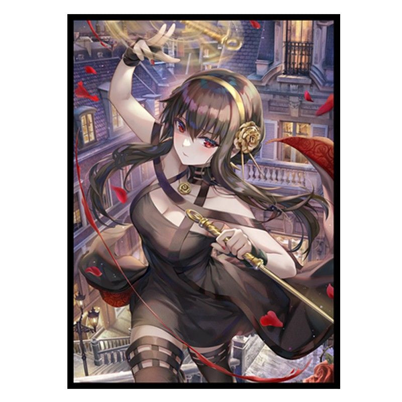 Yor Forger SPY X FAMILY Anime Card Sleeve for Pokemon Yugioh Vanguard MTG Weiss Duel Master Digimon One Piece