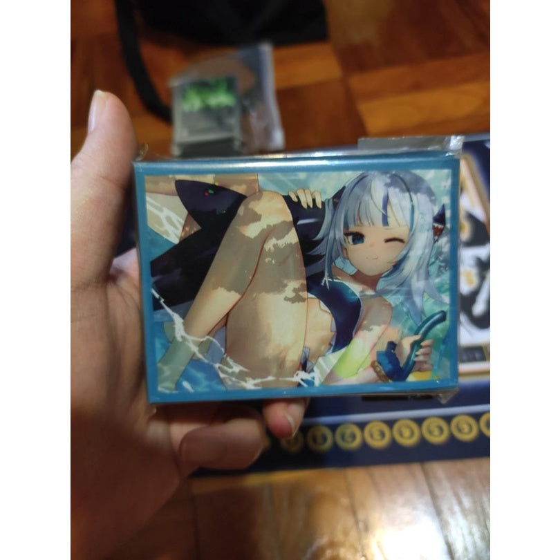 Hololive Gawr Gura Same-chan Anime/Doujin Card Sleeve for Pokemon, Yugioh, Vanguard, MTG, Weiss and One Piece