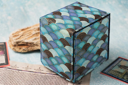 Geisha Kimono Deck box (Can fit 100+ cards) for EDH MTG Flesh and Blood Pokémon Vanguard Digimon One Piece