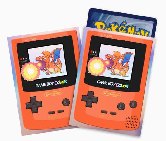 Pokemon Gameboy Card Sleeve for Pokemon Vanguard MTG One Piece Union arena