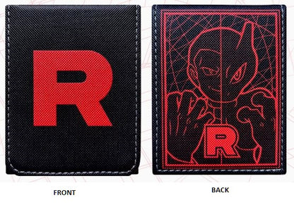 PU Team Rocket Deck box for Pokemon Lorcana MTG Duel Master Vanguard One Piece Union Arena Digimon Sorcery Weiss