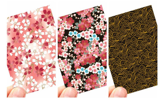 Geisha Kimono Print Card Sleeve for EDH MTG Flesh and Blood Pokémon One Piece Digimon Lorcana