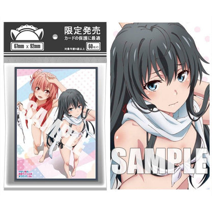 Yukino & Yui Yuigahama OreGairu Card Sleeve for Pokemon, Yugioh, Vanguard, MTG, Weiss and One Piece