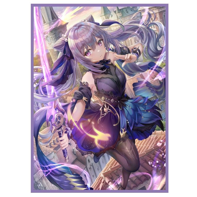 Preorder - Foil Genshin Impact Ganyu Eula Keqing Yae Miko Anime Card sleeve for Pokemon Yugioh Vanguard MTG One Piece