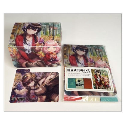 Yor Forger & Anya SPY X FAMILY Anime Card Sleeve box for Pokemon Yugioh Vanguard MTG Weiss Duel Master Digimon One Piece