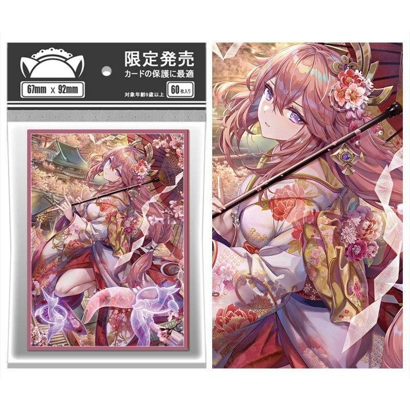 Various Characters Genshin Impact Anime/Doujin Card Sleeve for Pokemon, Yugioh, Vanguard, MTG, Weiss and One Piece