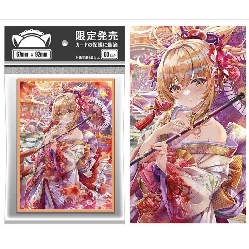 Various Characters Genshin Impact Anime/Doujin Card Sleeve for Pokemon, Yugioh, Vanguard, MTG, Weiss and One Piece