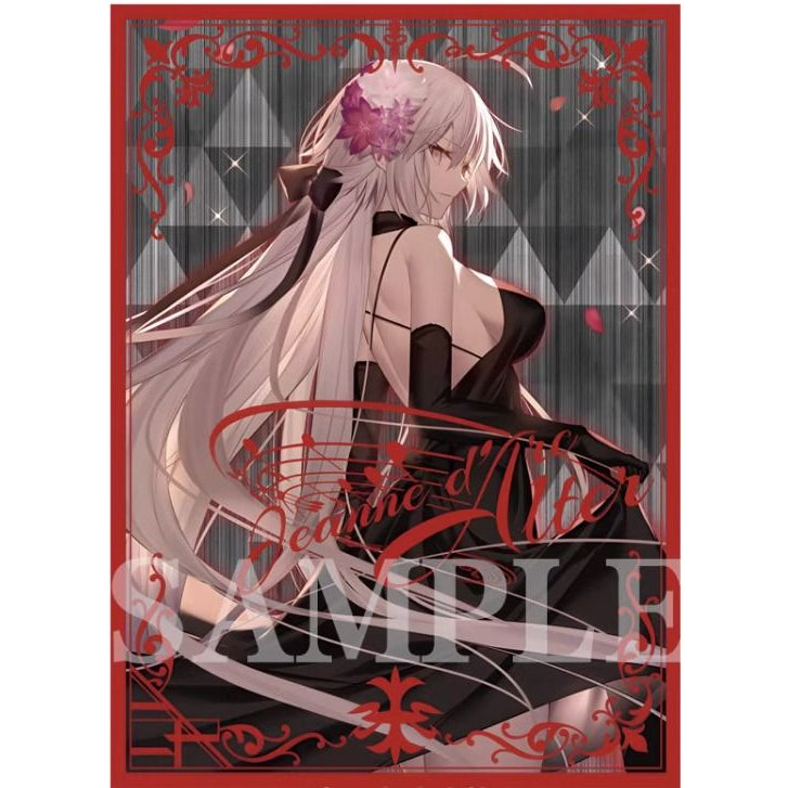 Preorder - Foil Jeanne d'Arc (Alter) Ballroom dress Fate FGO Anime Card Sleeve for Pokemon Yugioh Vanguard Battle Spirit