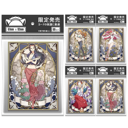 One Piece Yamato Uta Nami Robin Anime/Doujin Card Sleeve for Pokemon, Yugioh, Vanguard, MTG, Weiss and One Piece