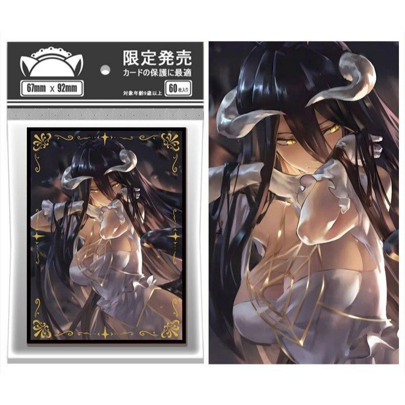 Foil Albedo Overlord Anime/Doujin Card Sleeve for Pokemon, Yugioh, Vanguard, MTG, Weiss and One Piece