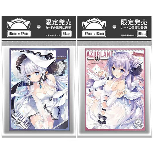 Foil llustrious Unicorn Azur Lane Anime/Doujin Card Sleeve for Pokemon, Yugioh, Vanguard, MTG One Piece Union Arena