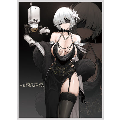 Foil 2B Nier Automata Doujin Anime card sleeve for Pokemon Yugioh Vanguard MTG Weiss Duel Master Digimon One Piece