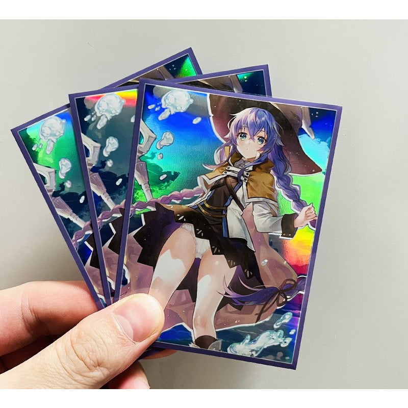 Foil Roxy Migurdia Mushoku Tensei: Jobless Reincarnation Doujin Anime card sleeve for Pokemon Yugioh Vanguard One Piece