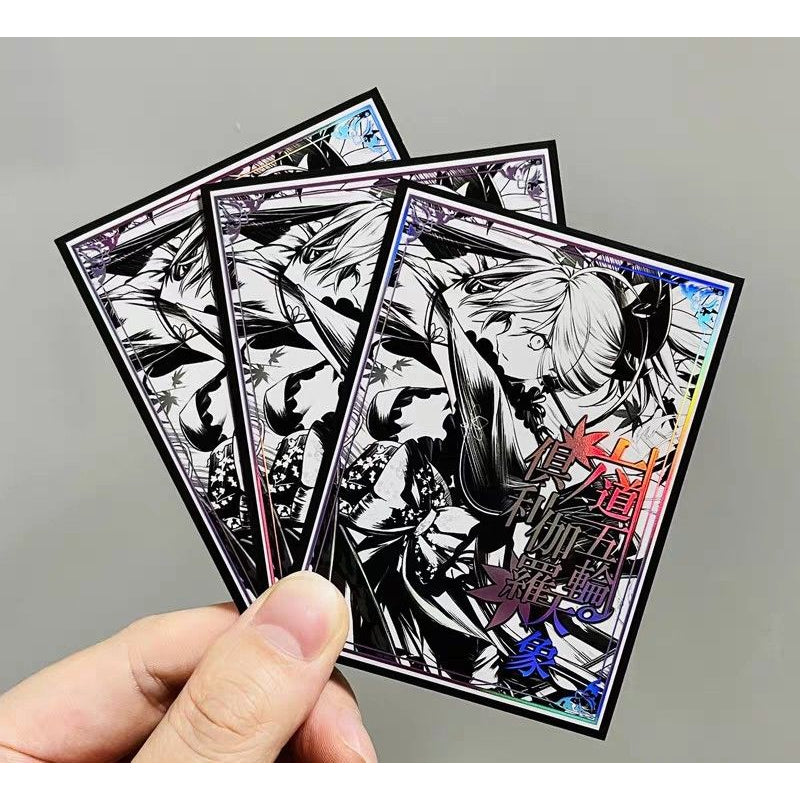 Foil Okita Musashi Fate Grand Order FGO Anime/Doujin Card Sleeve for Pokemon, Yugioh, Vanguard, MTG, Weiss and One Piece