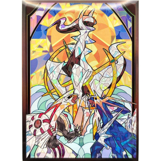 Arceus Dialga Palkia Giratina Anime card sleeve for Pokemon Yugioh Vanguard MTG Duel Master Digimon One Piece Lorcana