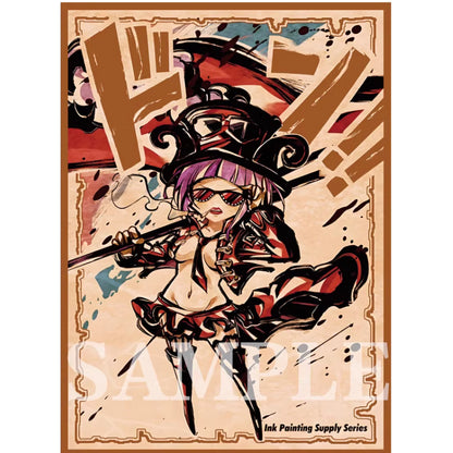 Foil One Piece Water painting style Doujin Anime/Doujin Card Sleeve for Pokemon, Yugioh, Vanguard, MTG, Weiss MTG FAB