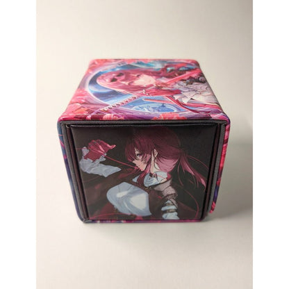 PU Kafka Honkai Star Rails Anime Deckbox for Pokemon Yugioh Vanguard One Piece Union Arena Flesh and Blood Lorcana