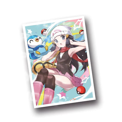 Dawn Pokemon waifu Anime Card Sleeve for Pokemon Yugioh Vanguard Battle Spirits MTG Duel master One Piece