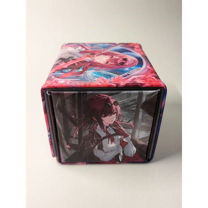 PU Kafka Honkai Star Rails Anime Deckbox for Pokemon Yugioh Vanguard One Piece Union Arena Flesh and Blood Lorcana