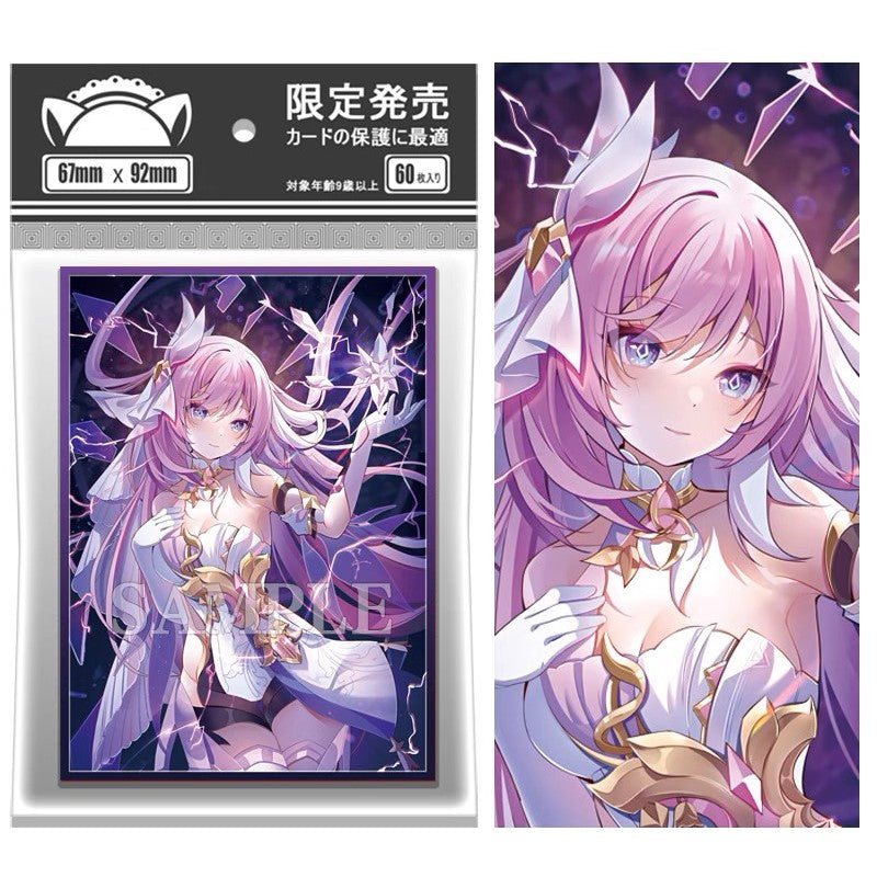 Foil Elysia Honkai Impact 3rd Anime/Doujin Card Sleeve for Pokemon, Yugioh, Vanguard, MTG, Weiss and One Piece