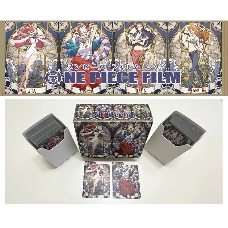 One Piece Film Art Deckbox for standard size card games MTG Pokemon Digimon FAB Duel Master Yugioh Lorcana