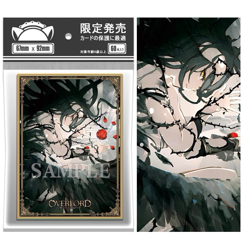 Foil Albedo V2 Overlord Doujin Anime card sleeve for Pokemon Yugioh Vanguard MTG Weiss Digimon One Piece Union Arena