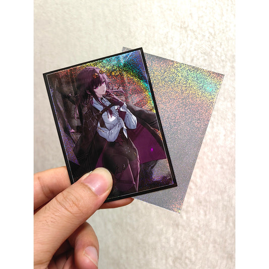 Shattered Foil Kafka Honkai Impact Anime/Doujin Card Sleeve for Pokemon, Yugioh, Vanguard, MTG, Weiss and One Piece