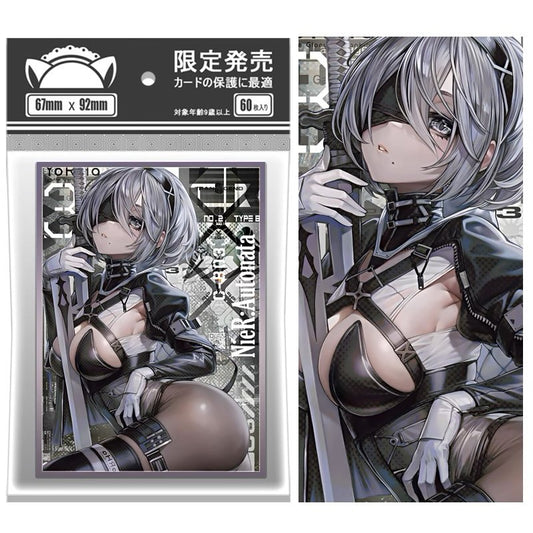 Foil 2B magazine Nier Automata Doujin Anime card sleeve for Pokemon Yugioh Vanguard MTG Weiss Digimon One Piece