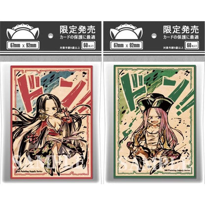 One Piece Boa Hancock Bonney Foil Anime Card Sleeve for EDH MTG Flesh and Blood Pokémon One Piece Digimon Lorcana