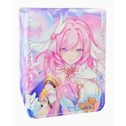 Elysia Honkai Impact Deckbox for Pokemon Lorcana MTG Duel Master Vanguard One Piece Union Arena Digimon Sorcery Weiss