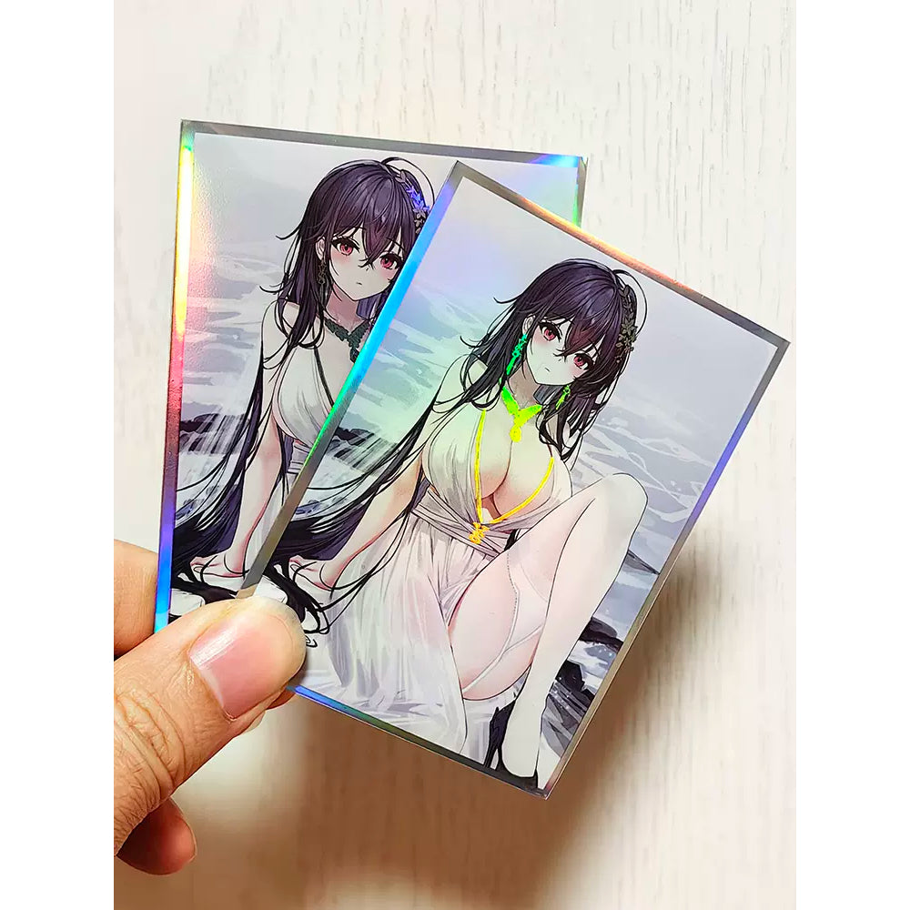 Foil Taihou Azur Lane doujin Anime Card Sleeve Pokemon Yugioh Vanguard MTG Duel master One piece Union Arena Lorcana