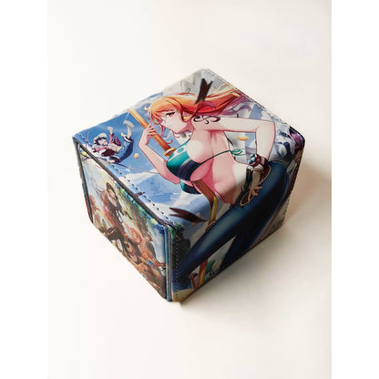 PU Nami Anime Deckbox for Pokemon Lorcana MTG Duel Master Vanguard One Piece Union Arena Digimon Sorcery Weiss