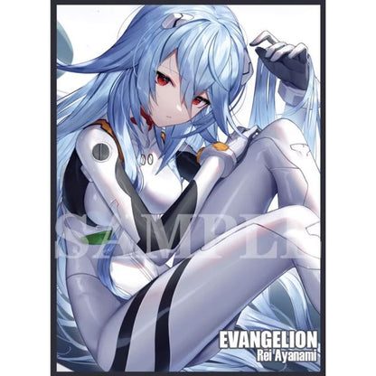 Neon Genesis Evangelion Rei Card Sleeve for EDH MTG Flesh and Blood Pokémon One Piece Digimon Lorcana