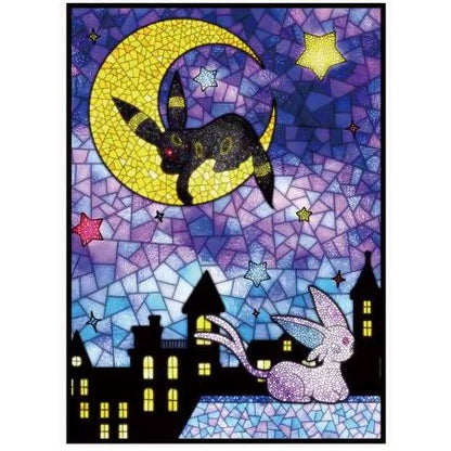 Pokemon Umbreon Espeon Glitter FOIL Card Sleeve for EDH MTG Flesh and Blood Pokémon One Piece Digimon Lorcana