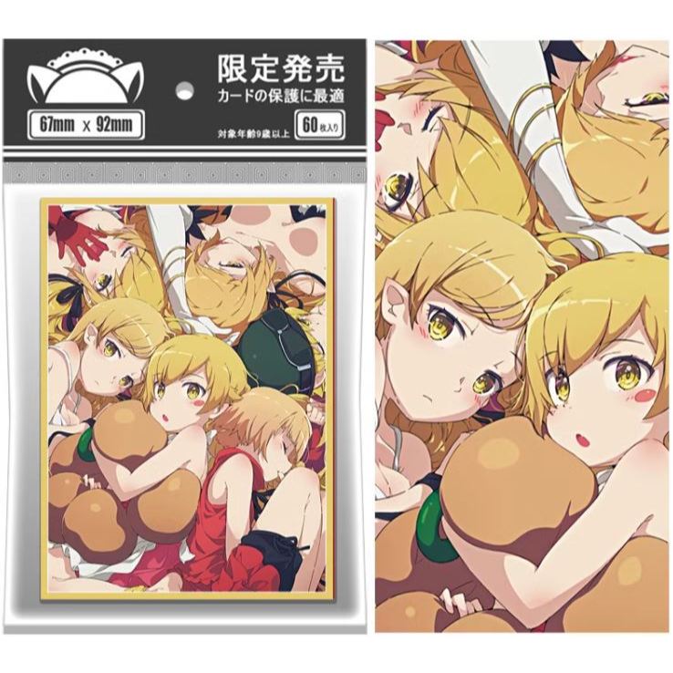 Monogatari Shinobu Card Sleeve for EDH MTG Flesh and Blood Pokémon One Piece Digimon Lorcana