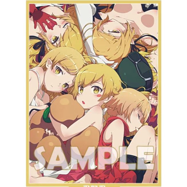 Monogatari Shinobu Card Sleeve for EDH MTG Flesh and Blood Pokémon One Piece Digimon Lorcana