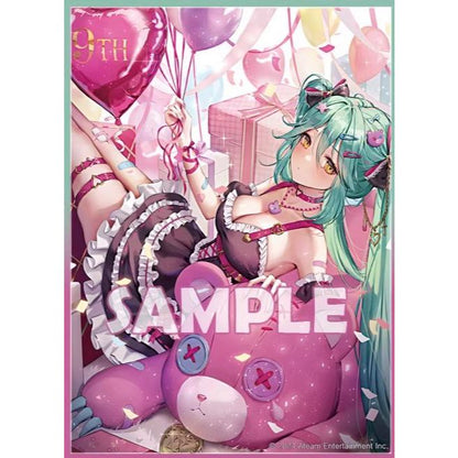 Hatsune Miku Foil Card Sleeve for EDH MTG Flesh and Blood Pokémon One Piece Digimon Lorcana