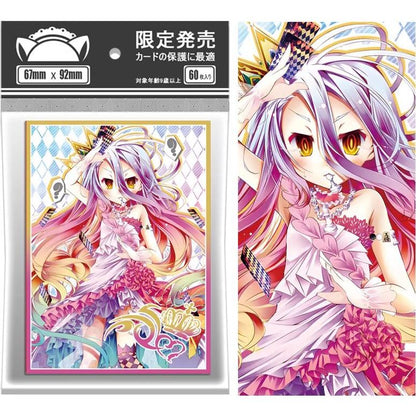 No Game No Life Shiro FOIL Card Sleeve for EDH MTG Flesh and Blood Pokémon One Piece Digimon Lorcana